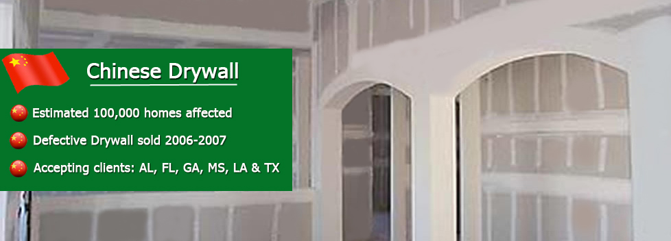Chinese Drywall Lawyer Attorney Law Firm